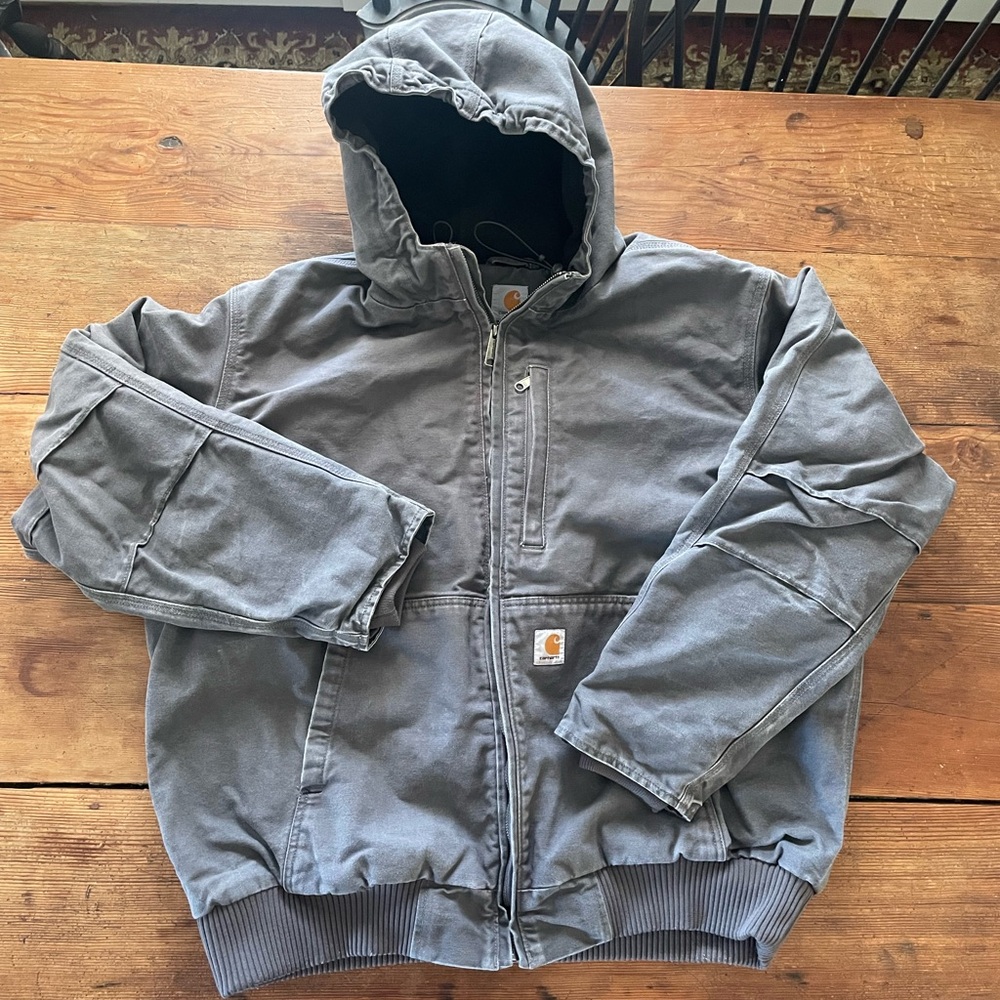 Carhartt Full Swing Jacket with Black and Gray Accents